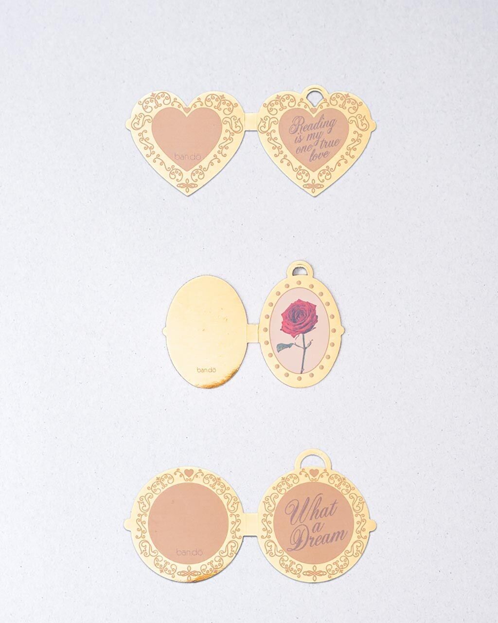 Magnetic Bookmarks, Lockets