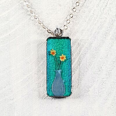 Daffodils-MORE COLORS AVAILABLE - Aqua ,SKU1261