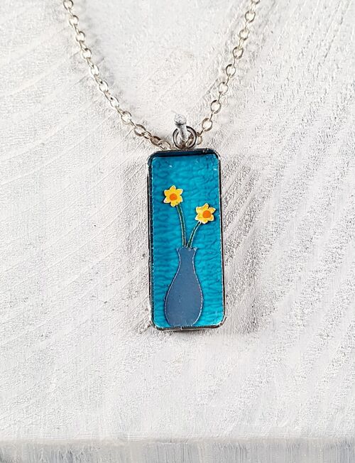 Daffodils-MORE COLOURS AVAILABLE - Turquoise ,SKU1262
