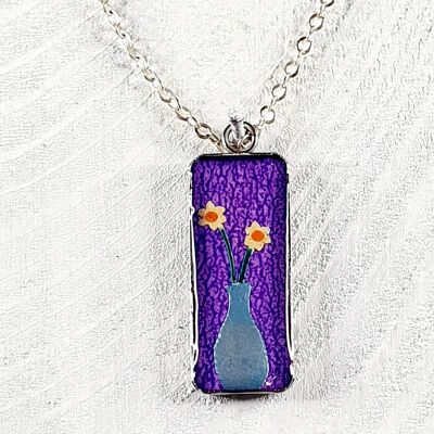 Daffodils-MORE COLORS AVAILABLE - Purple ,SKU1265