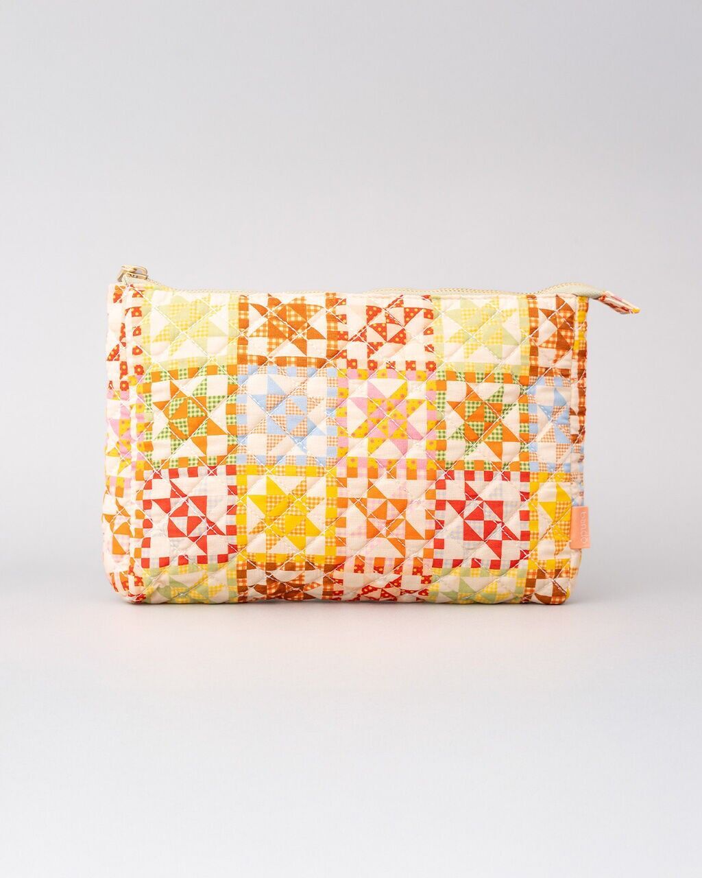 Quilted Pouch, Patchwork