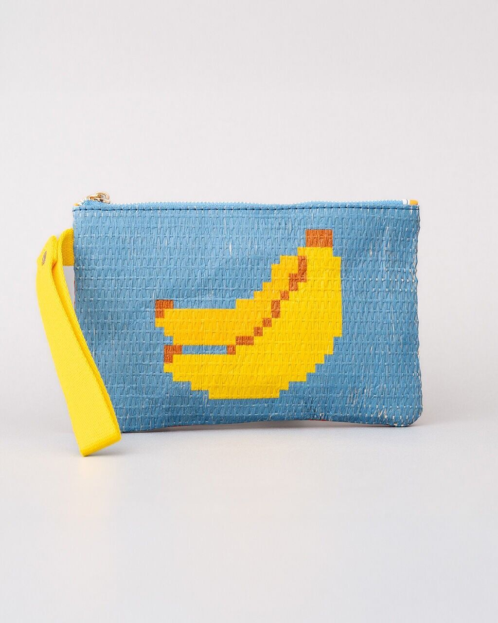 Rattan Pouch, Fruit Tiles