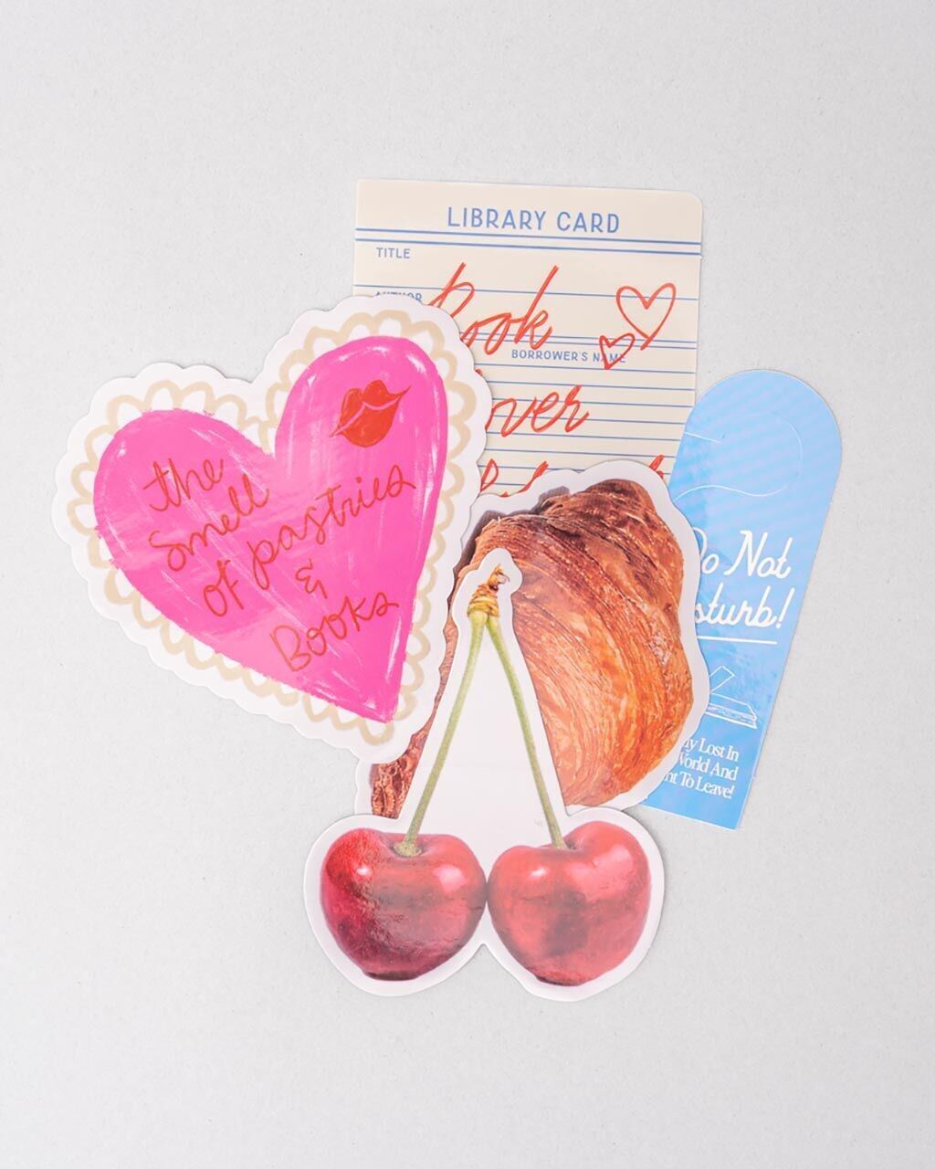 Stick with It! Big Vinyl Stickers, Pastries and Books