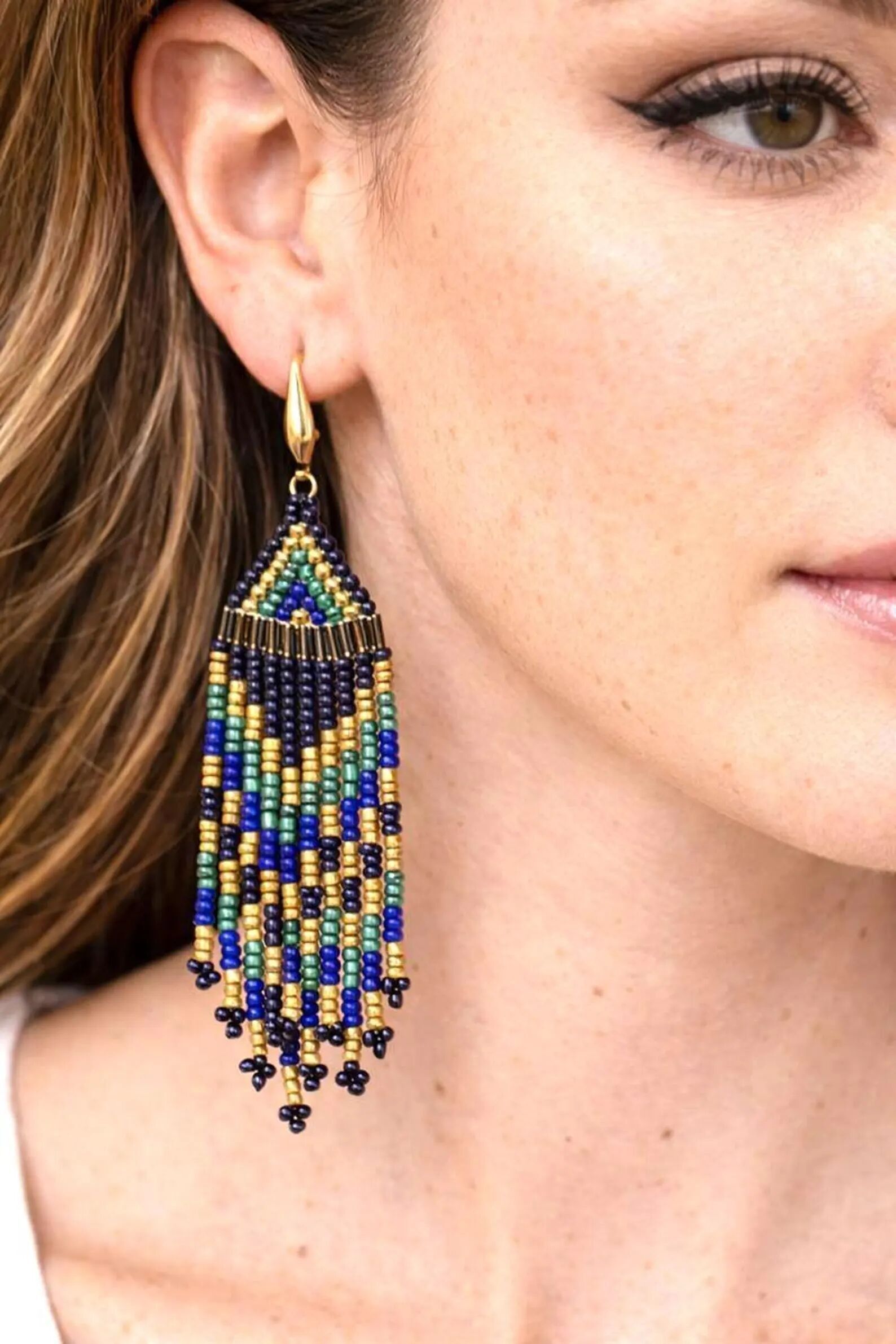 Long Miyuki Earrings