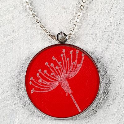 Pendentifs Cow Parsley - rouge ,SKU1377