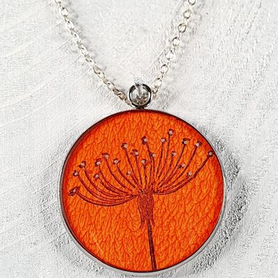 Pendentifs Cow Parsley - orange ,SKU1378