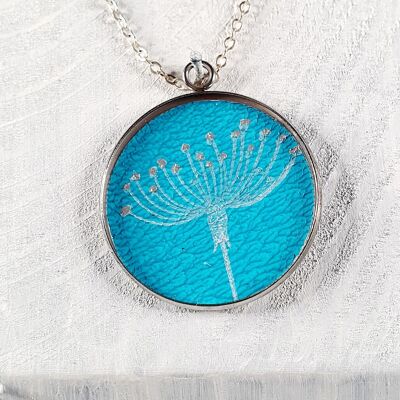 Pendentifs Cow Parsley - Turquoise ,SKU1384