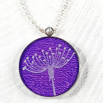 Pendentifs Cow Parsley - violet ,SKU1387