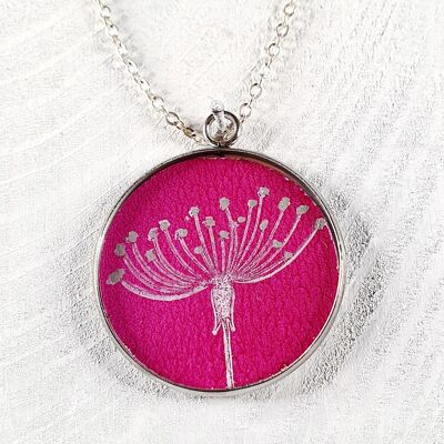 Pendentifs Cow Parsley - Rose ,SKU1388