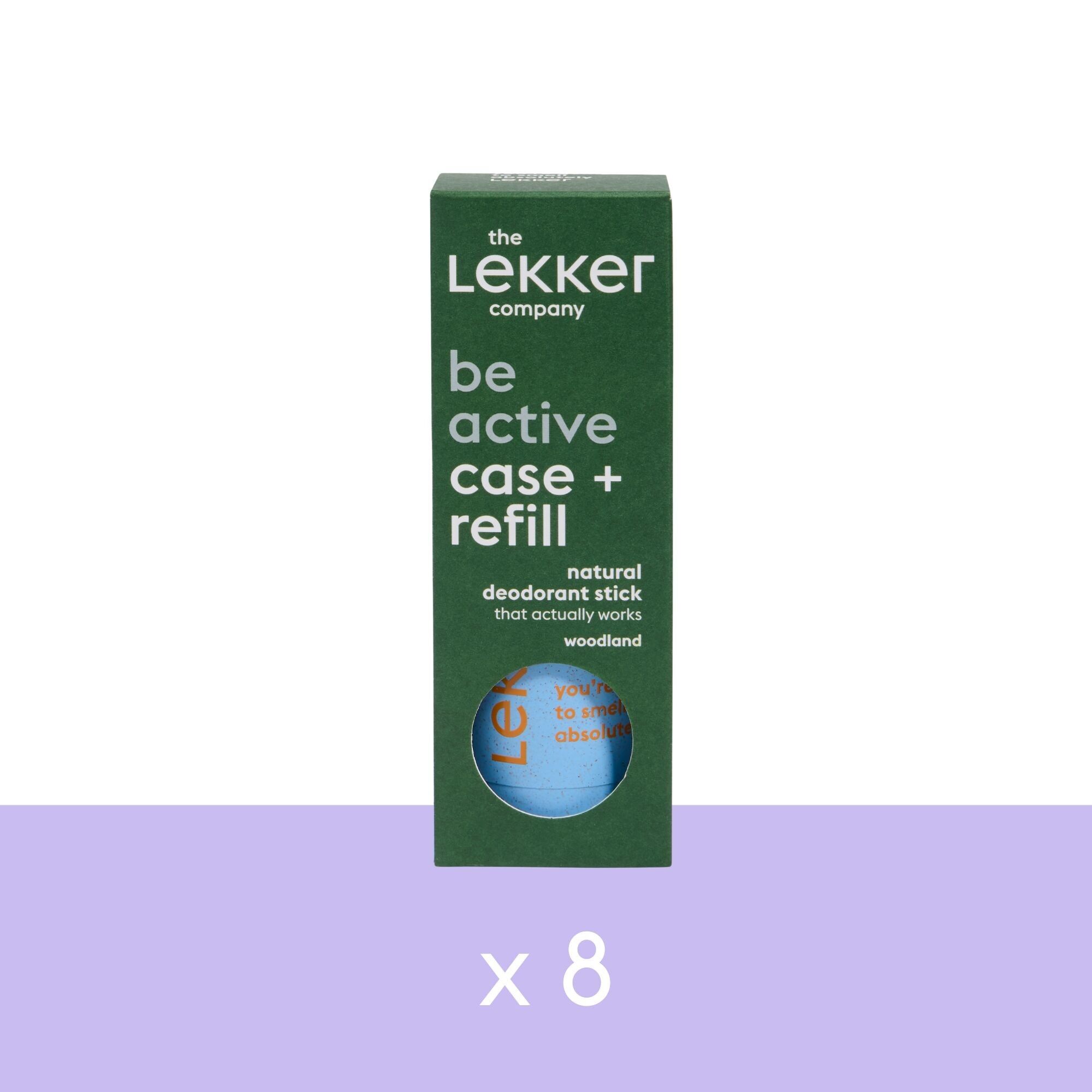 Deodorant-Nachfüllpackung Starterset - Be Active (x8)