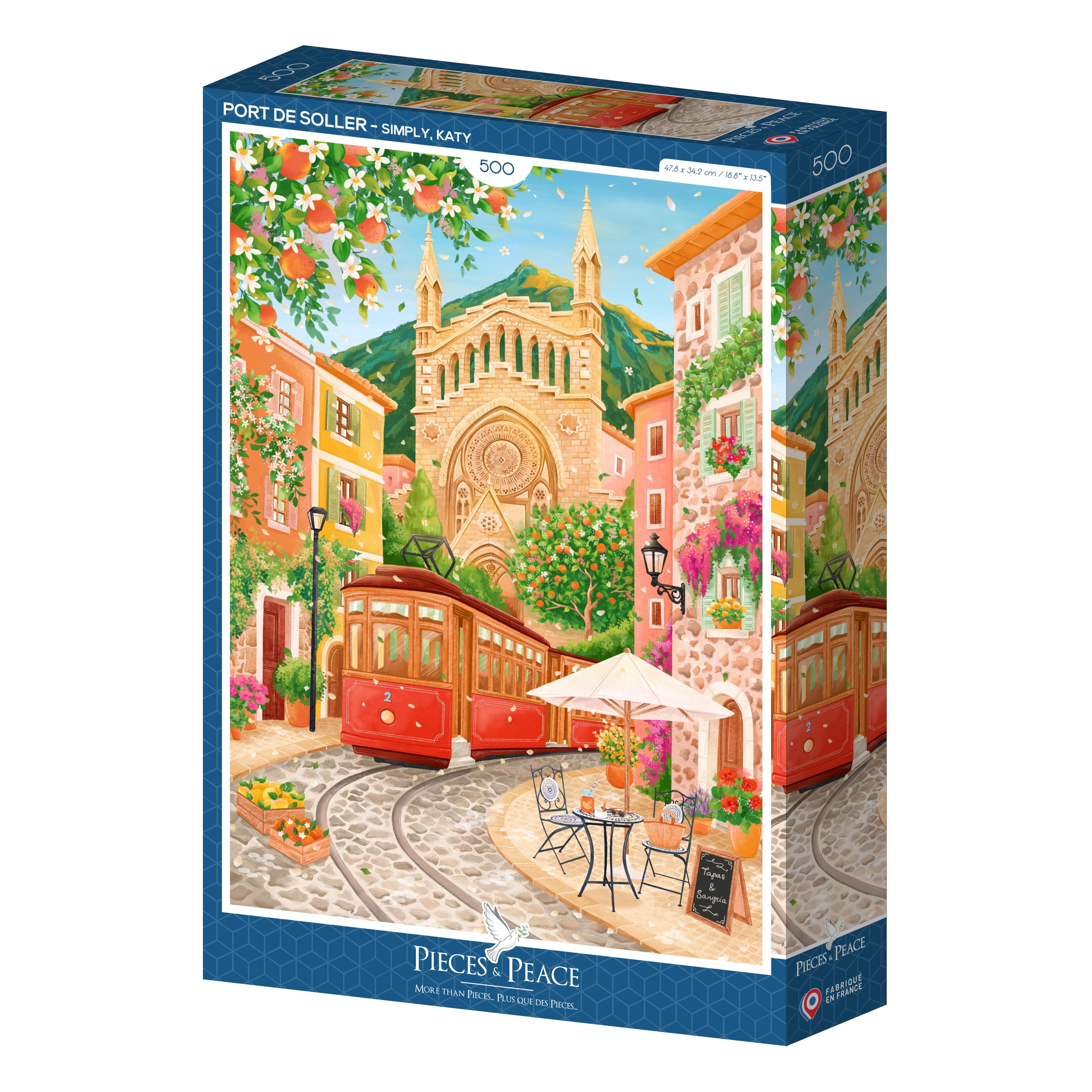 500-piece puzzle - Port de Soller