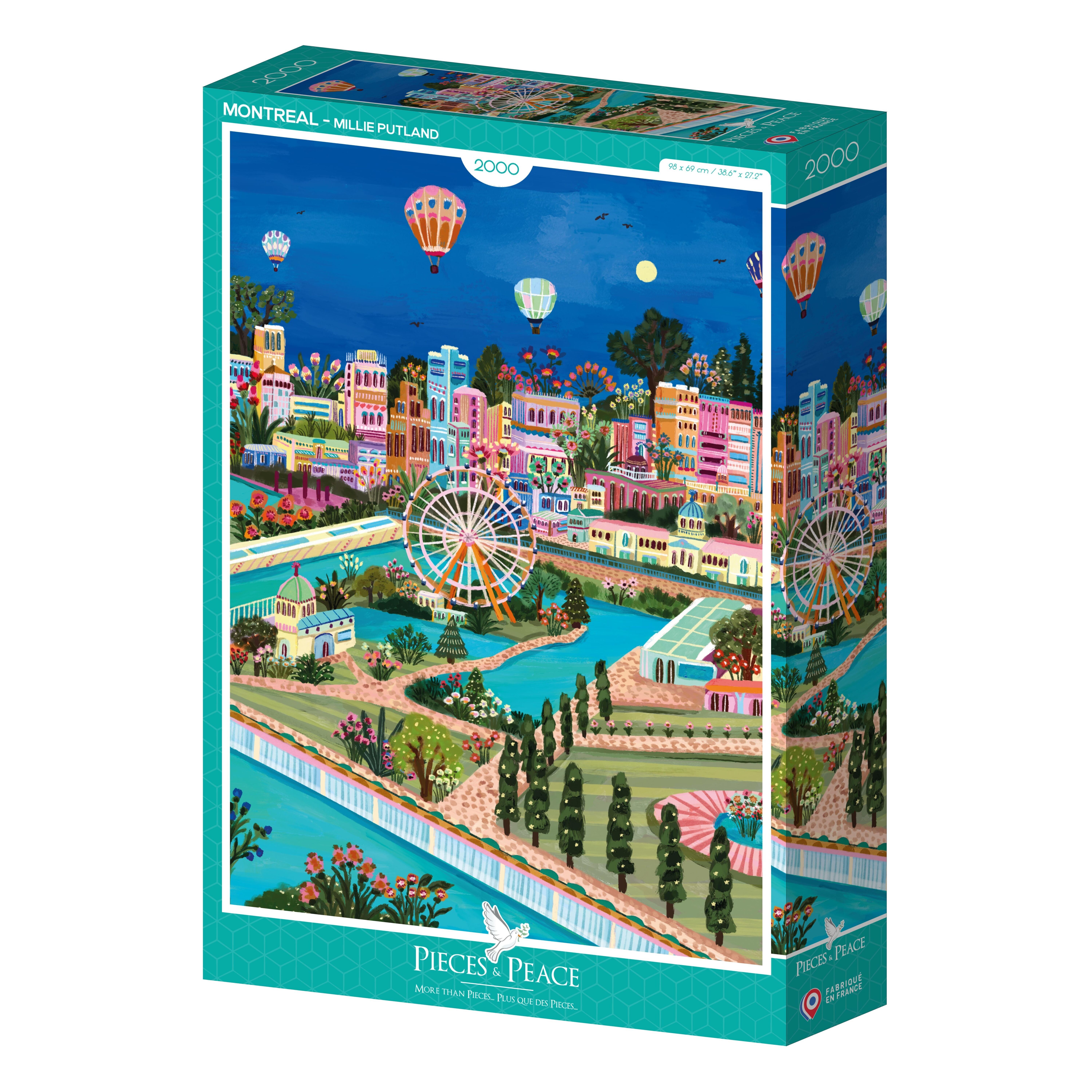 2000 Piece Puzzle - Montreal