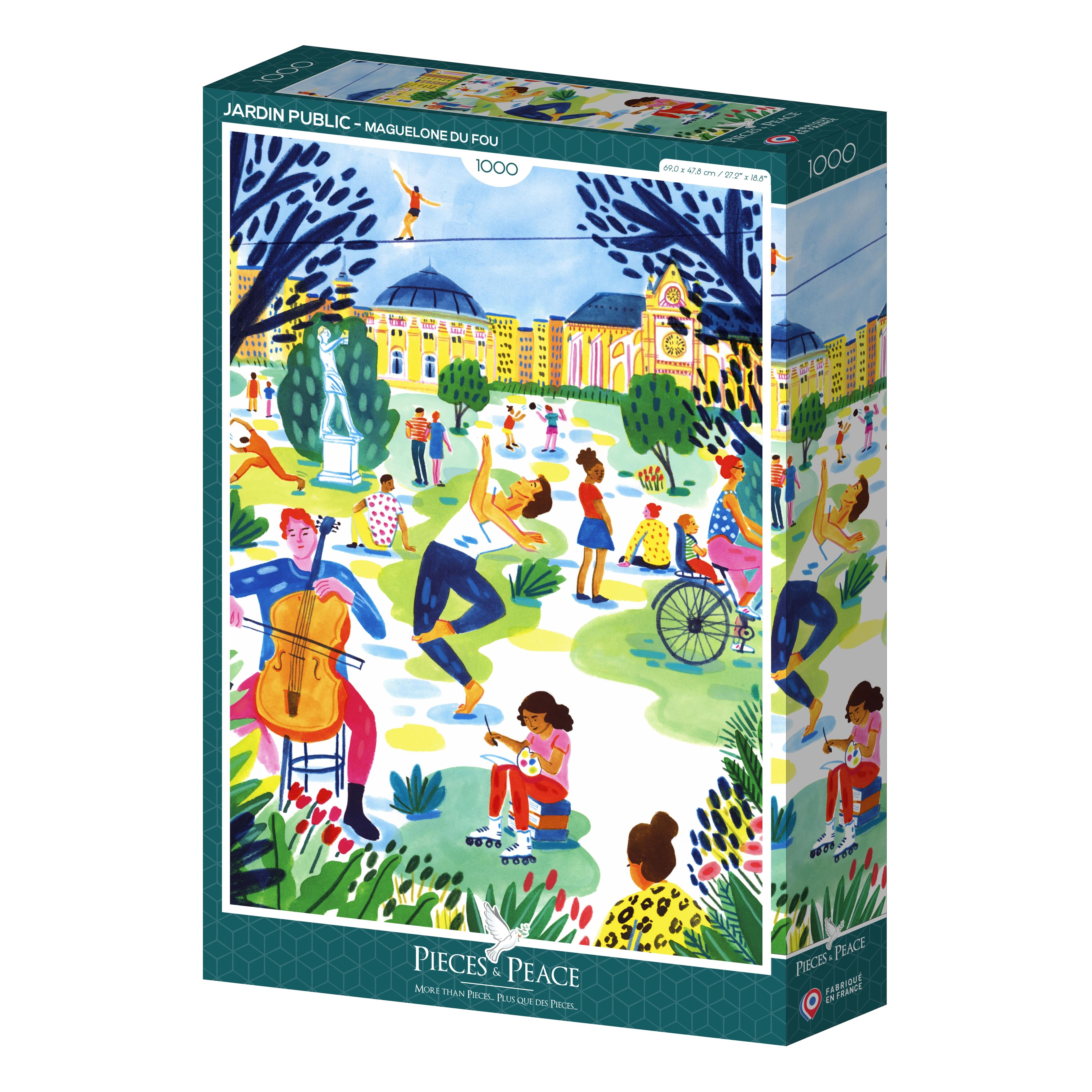 1000 Piece Puzzle - Public Garden