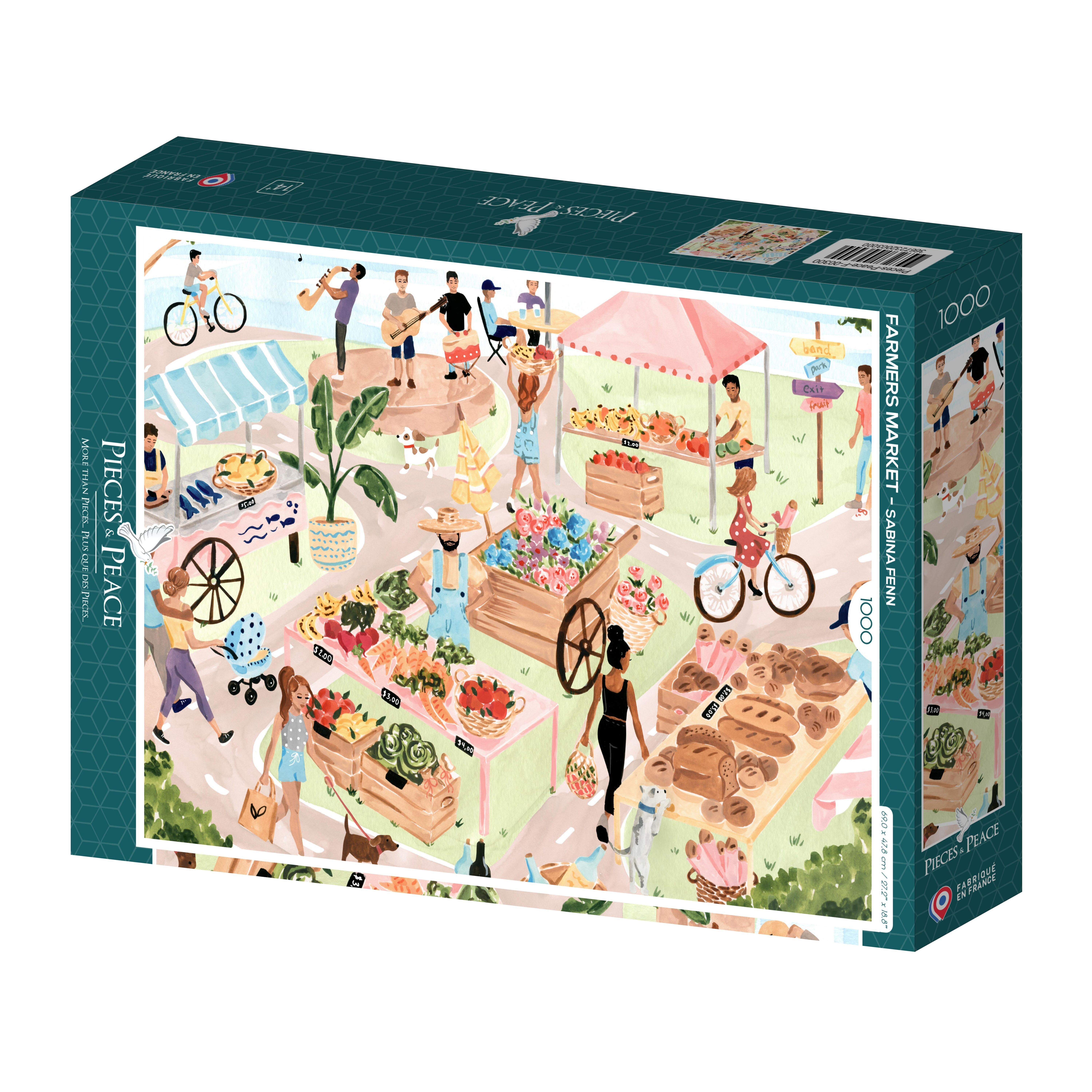 1000 Piece Puzzle - Farmers' Market