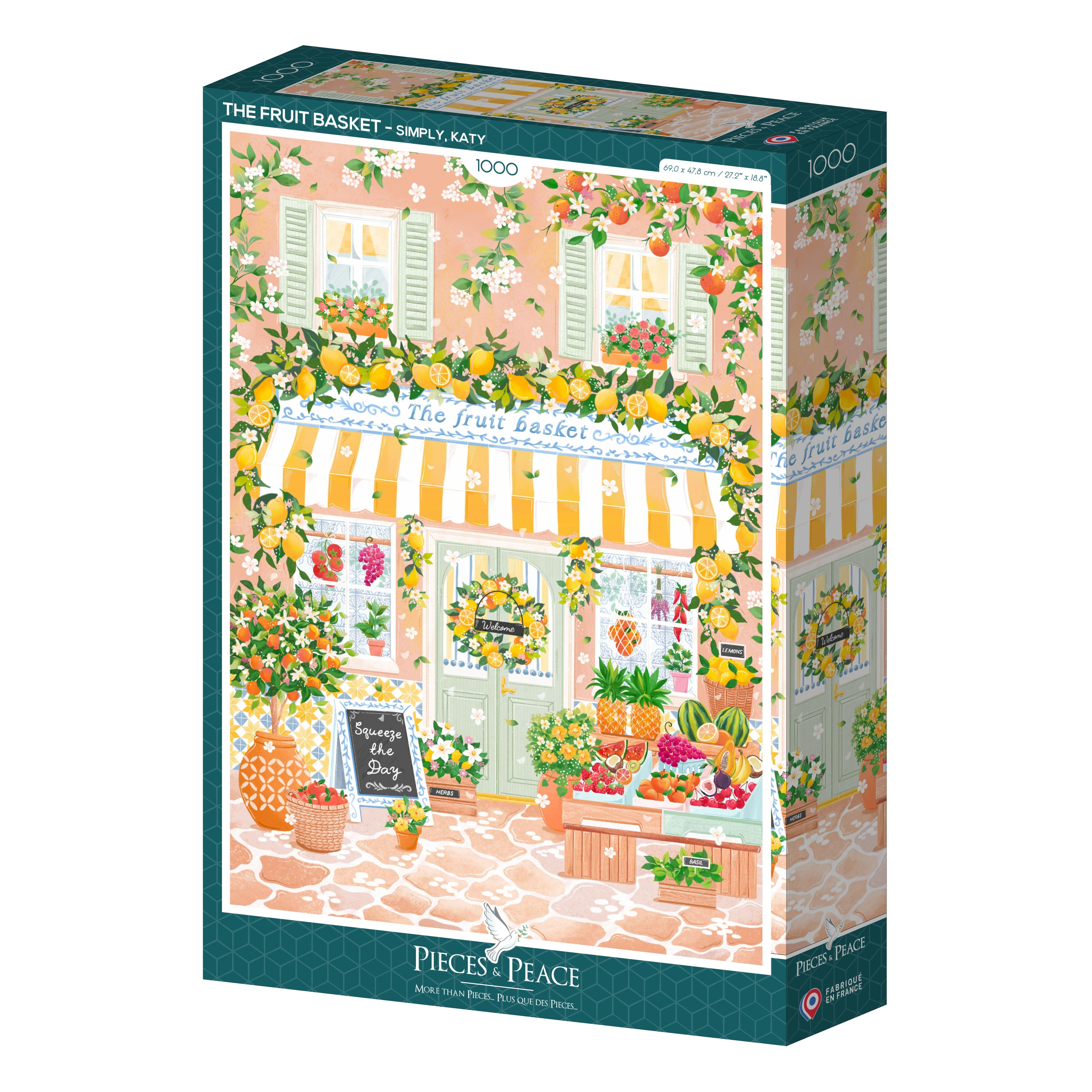 1000 Piece Puzzle - The Fruit Basket