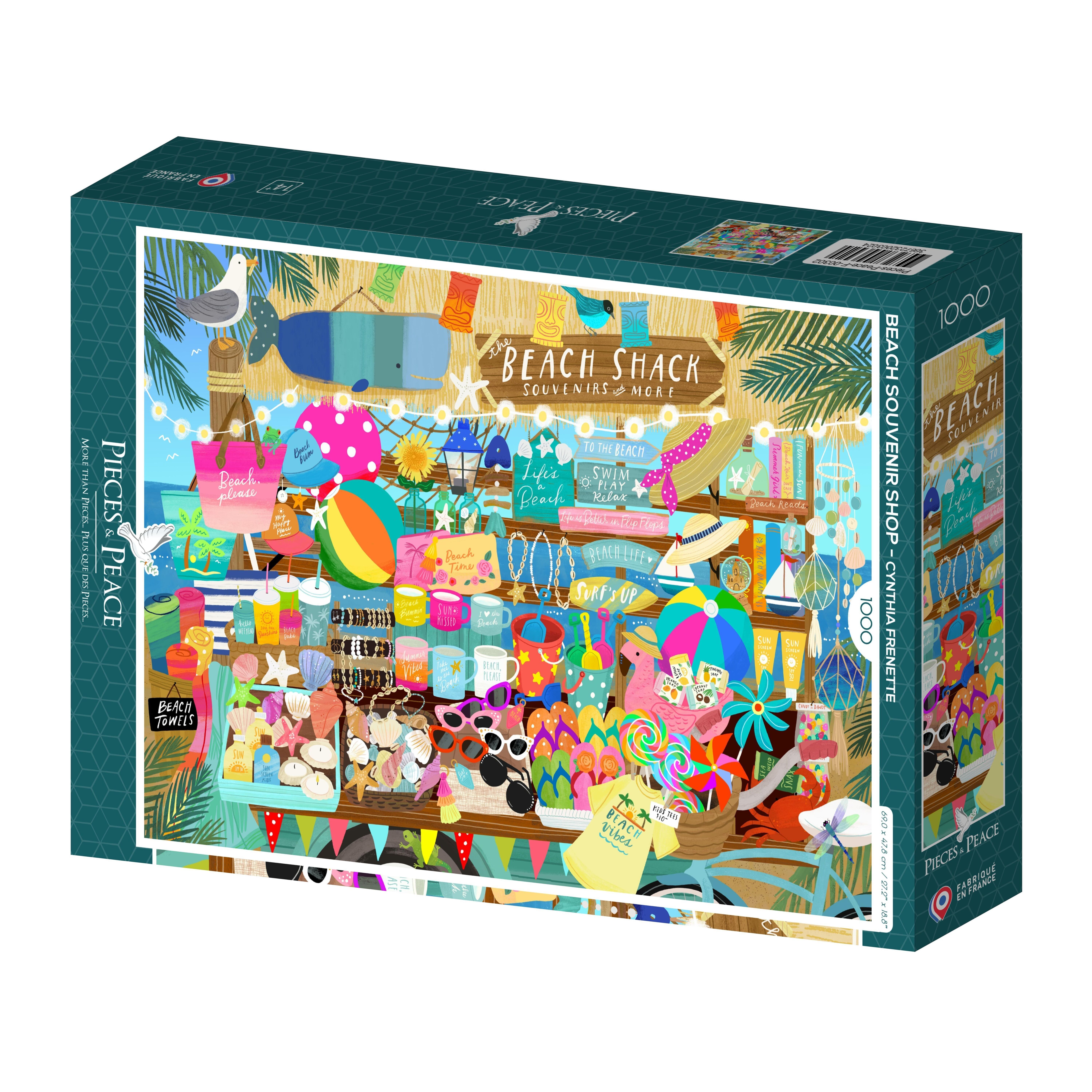 1000 Piece Puzzle - Beach Souvenir Shop