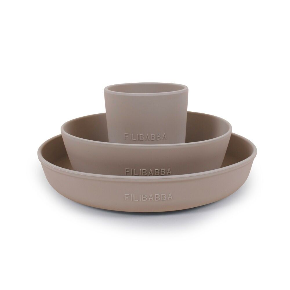 Silicone lunch box - Taupe