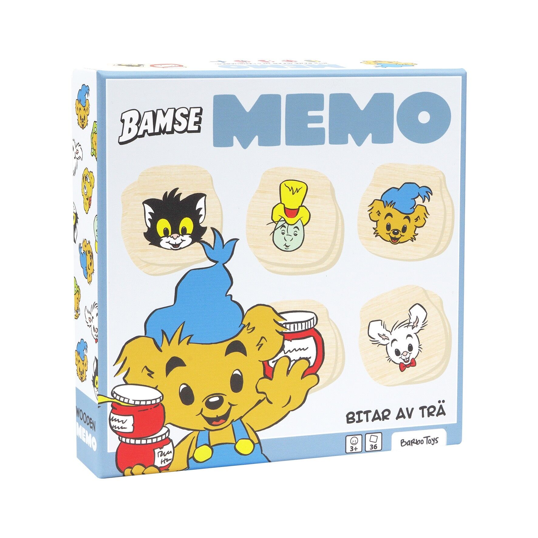 Bamse Holz-Memo-Spiel