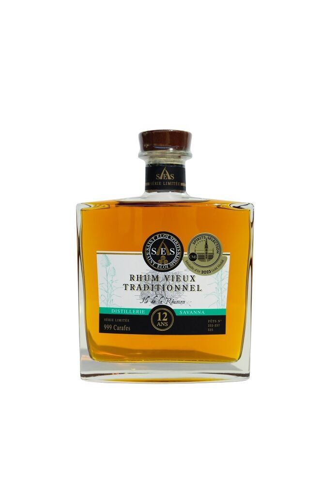 Savanna Traditional Aged Rum 12 Years - 70cl at 49% ABV