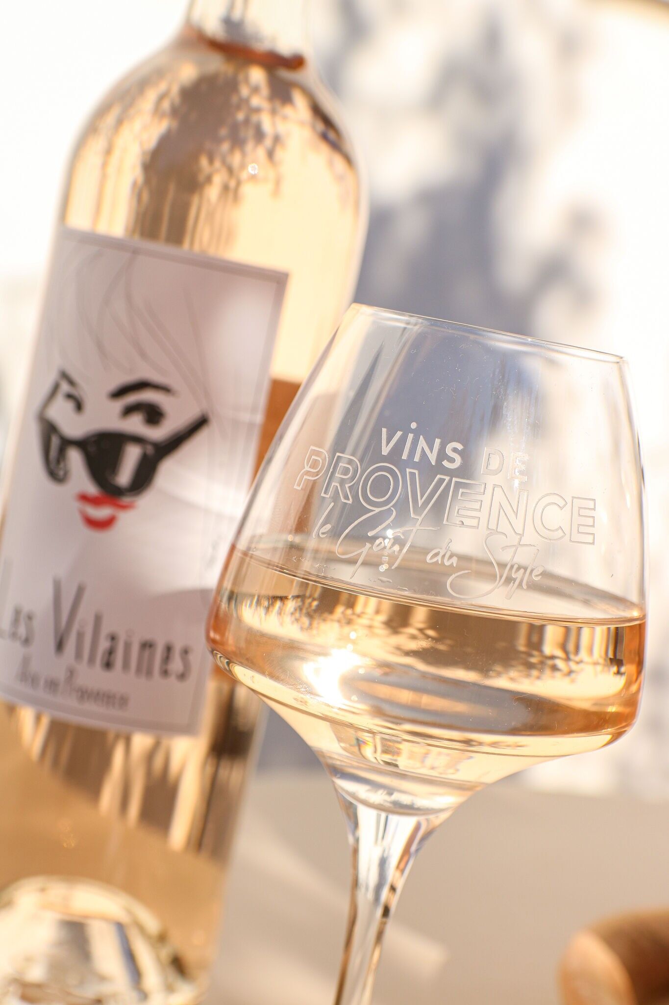 Les Vilaines rosé wine, Magnum 2025, Coteaux d'Aix en Provence