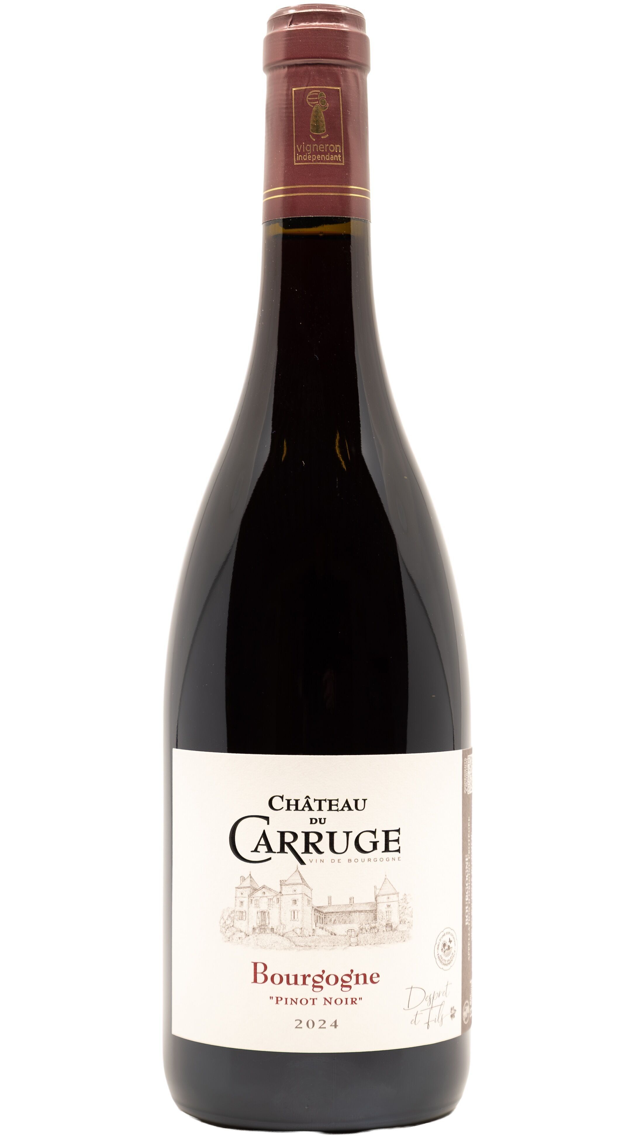 Burgunder Rotwein „Pinot Noir“ 2024 AOP Burgunderwein