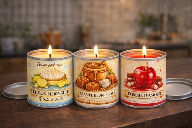 Duftkerze - Farbtopf