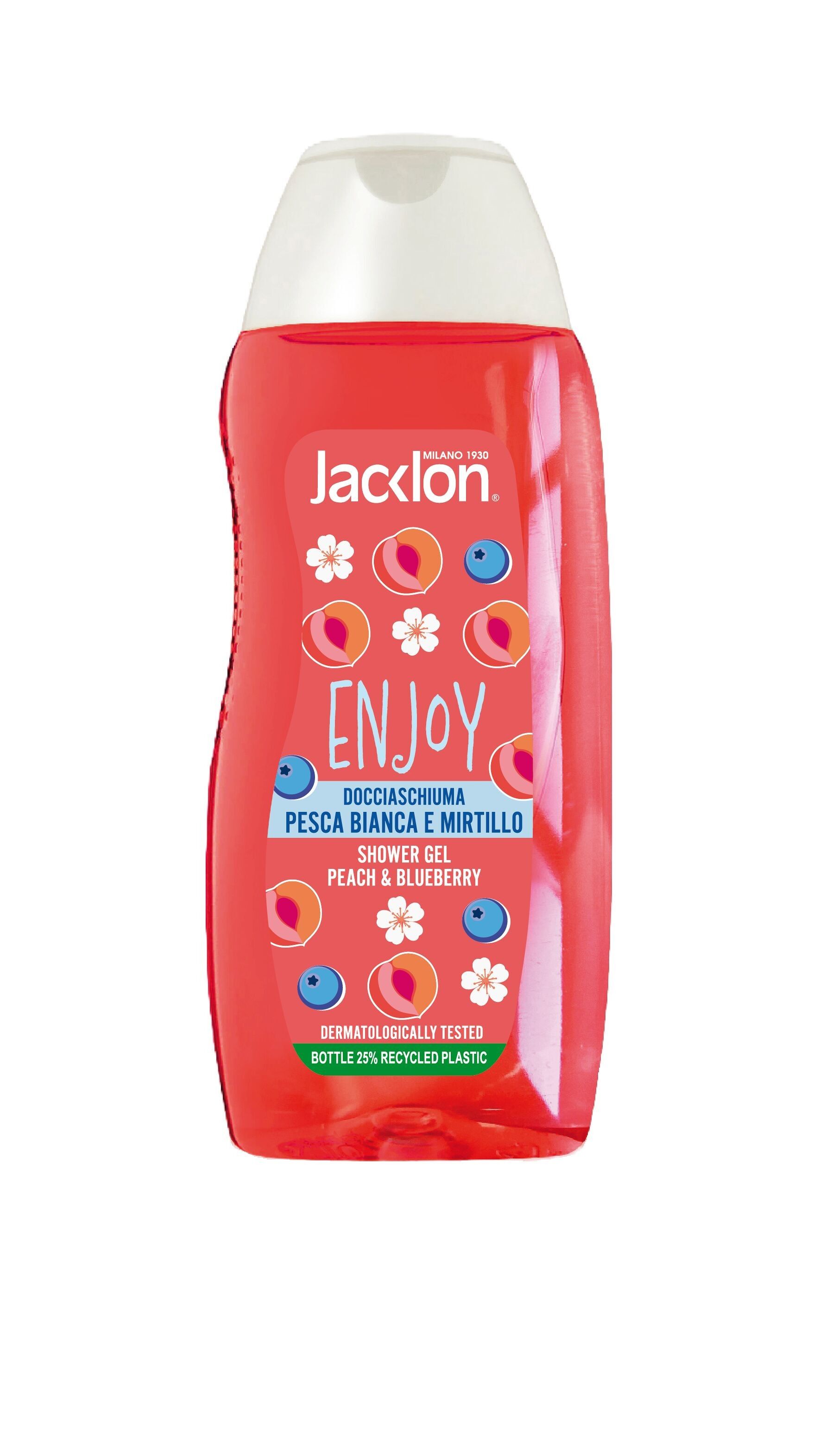 SHOWER GEL 300ml WHITE PEACH AND JACKLON BLUEBERRY