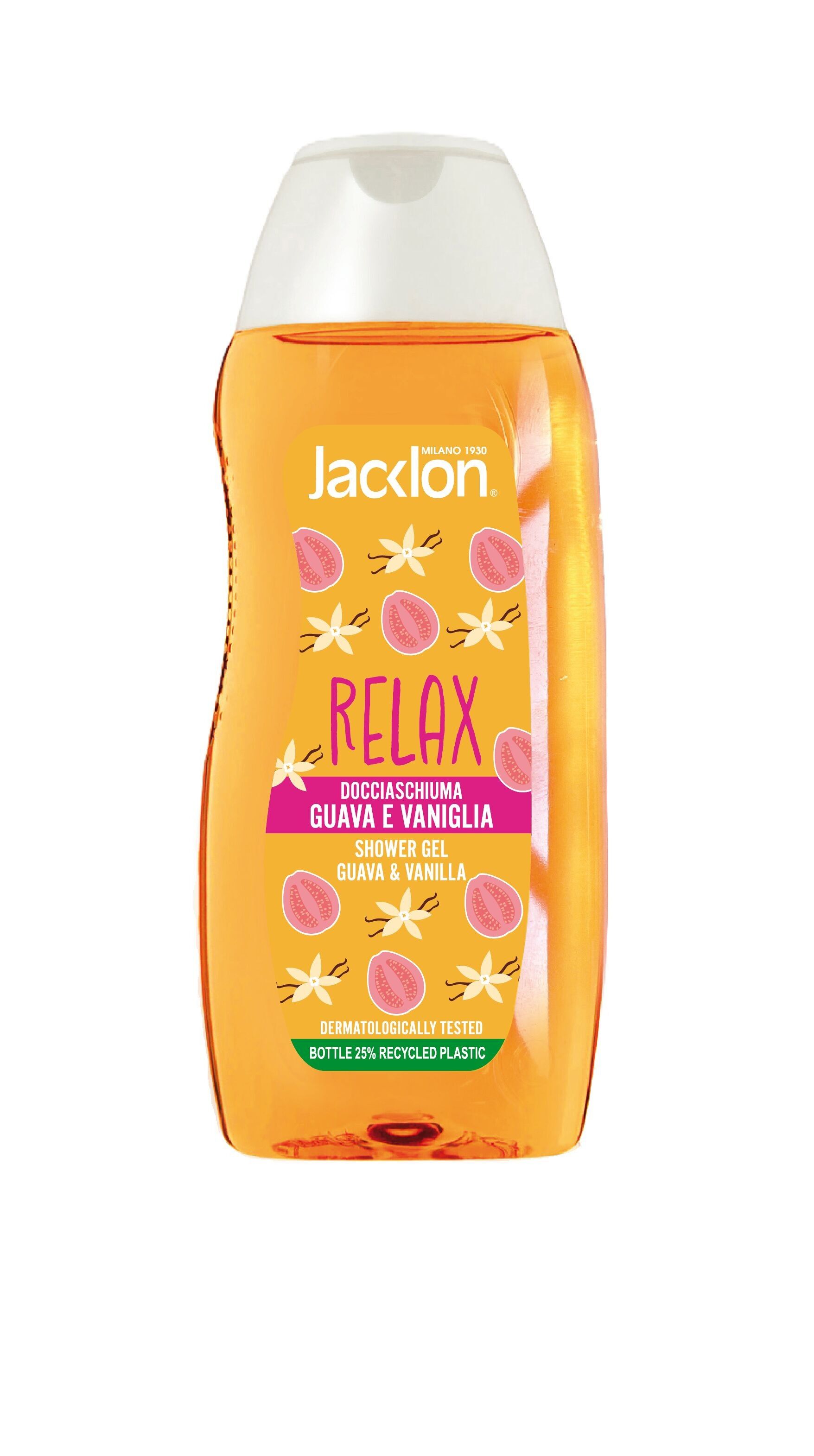 SHOWER GEL 300ml GUAVA AND VANILLA JACKLON