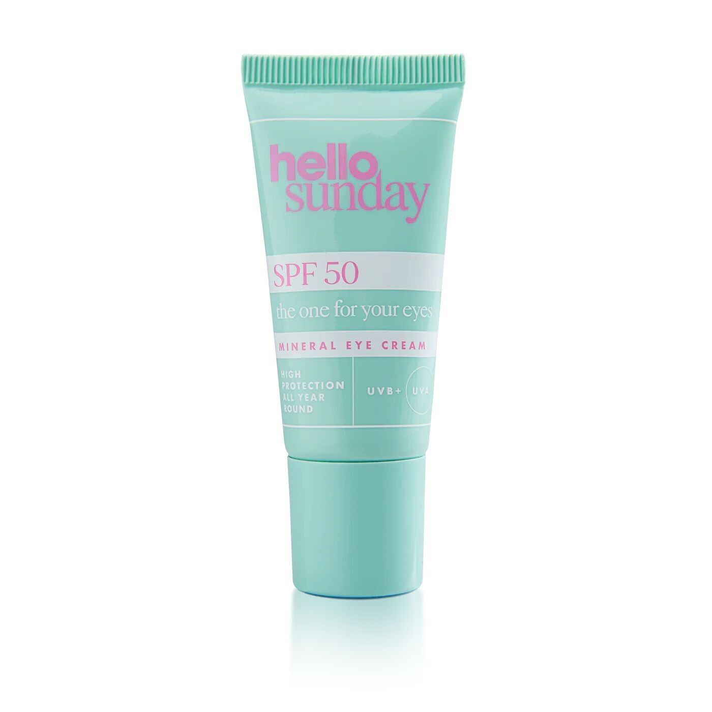 HELLO SUNDAY SPF The One For Your Eyes SPF50 Brightening and Lifting Eye Cream Mineral with Peptides