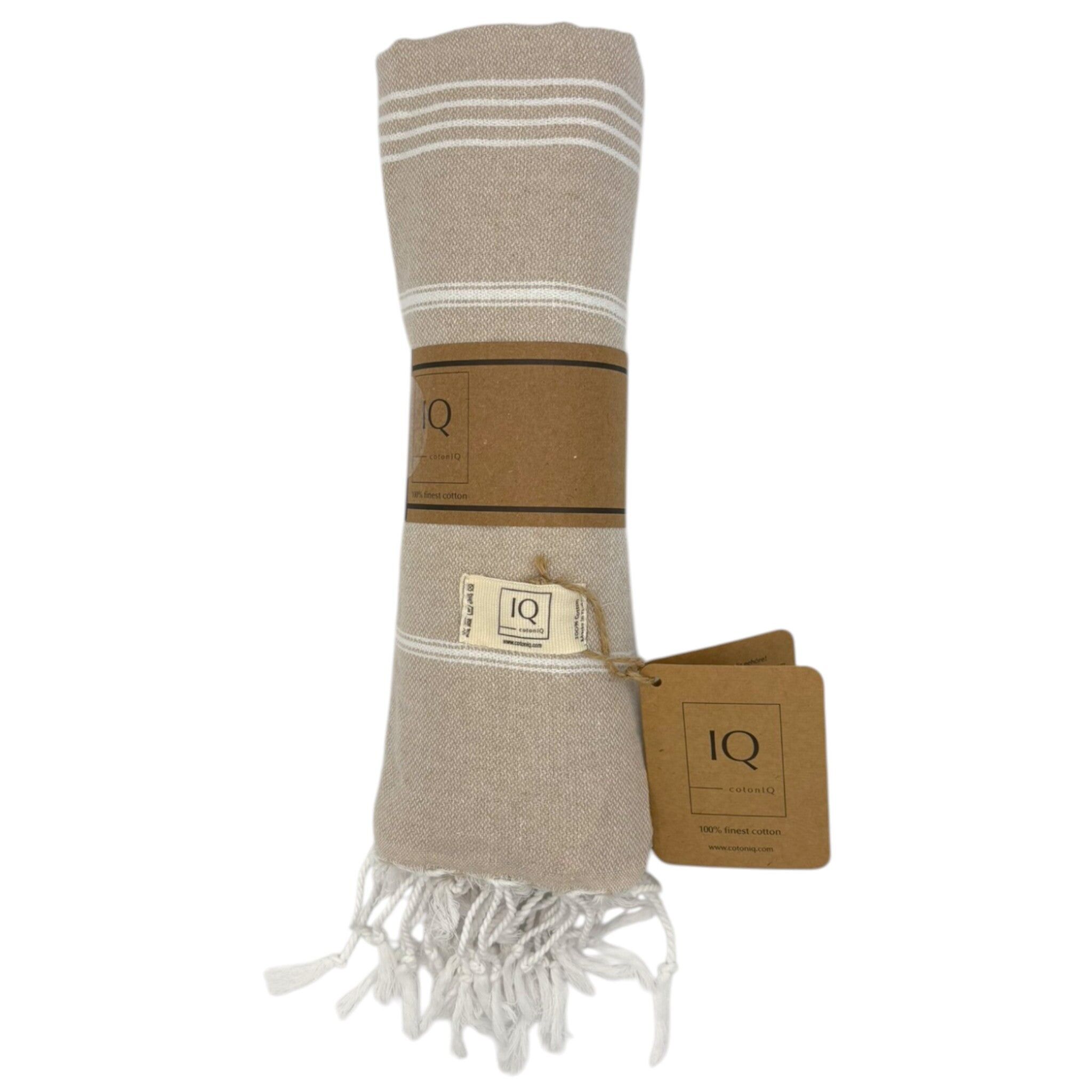 hammam towel | Sauna towel | Beach towel | Paraguay | Beige | 180x100cm