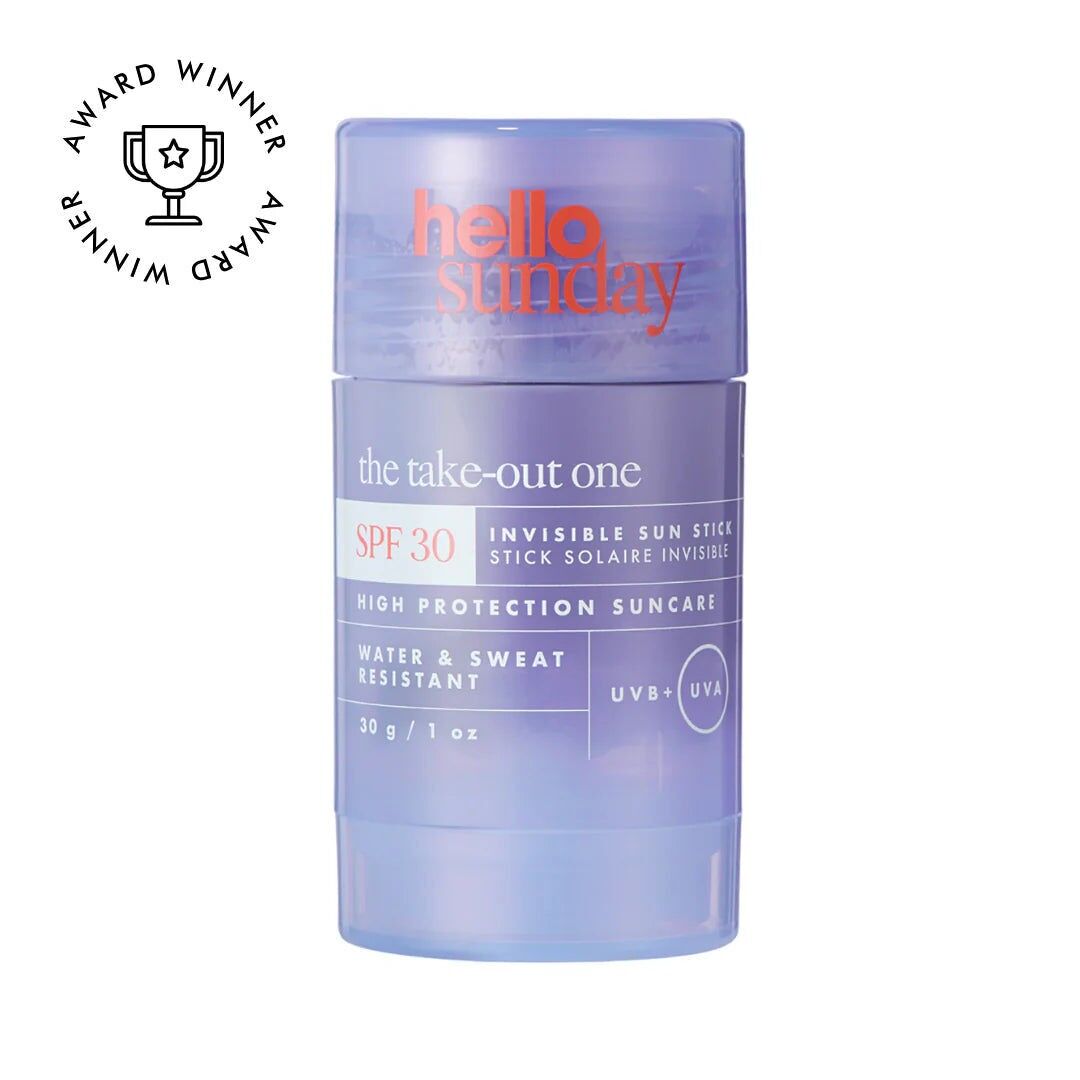 HELLO SUNDAY SPF The Take-Out One Invisible Sun Stick SPF 30 with Hyaluronic Acid