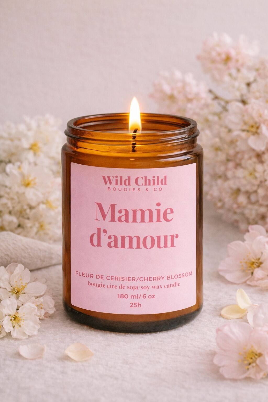 "Grandma's Love" Handcrafted Scented Candle - 25 hours