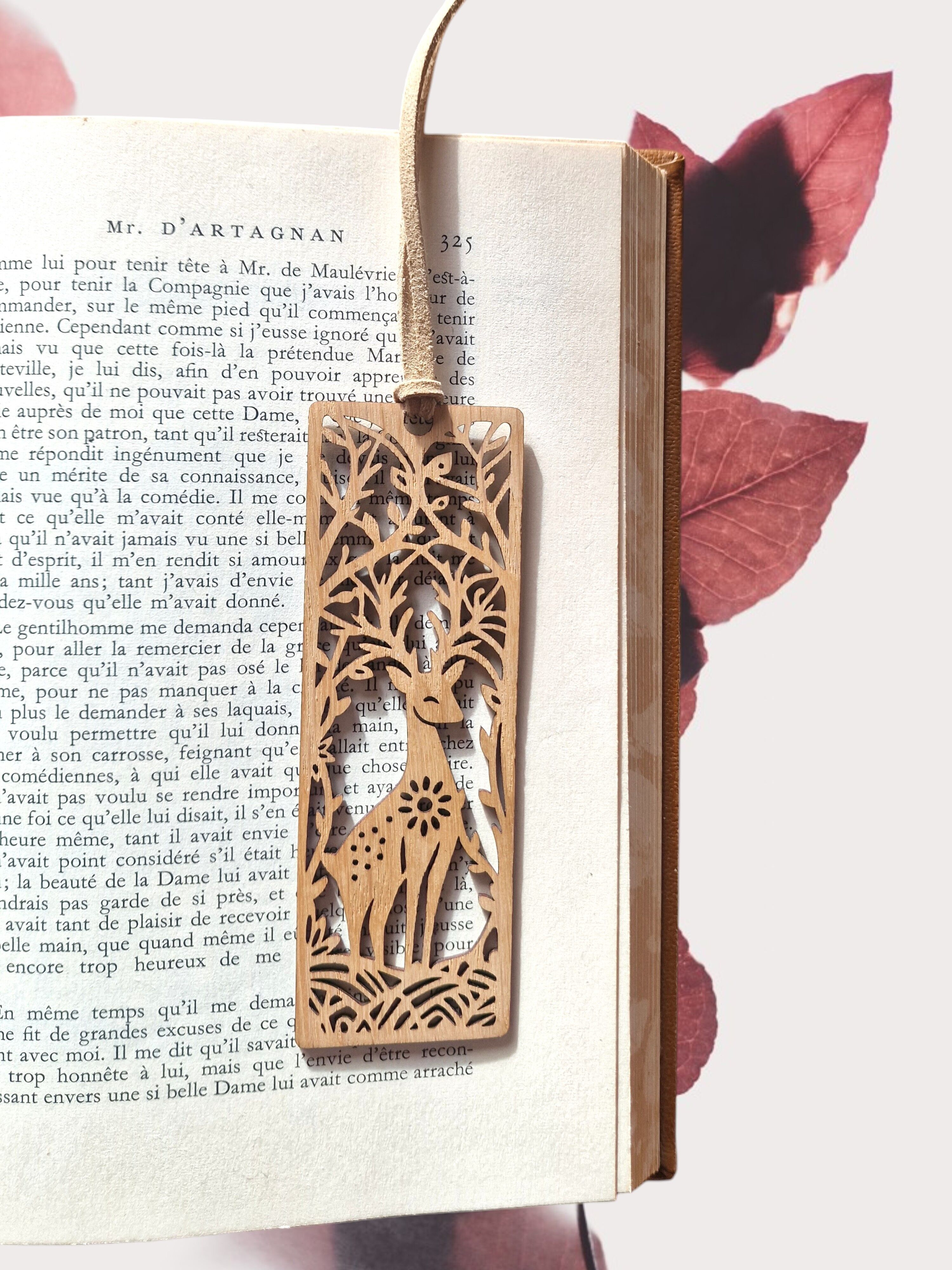 Wooden Deer Bookmark - Signature Collection