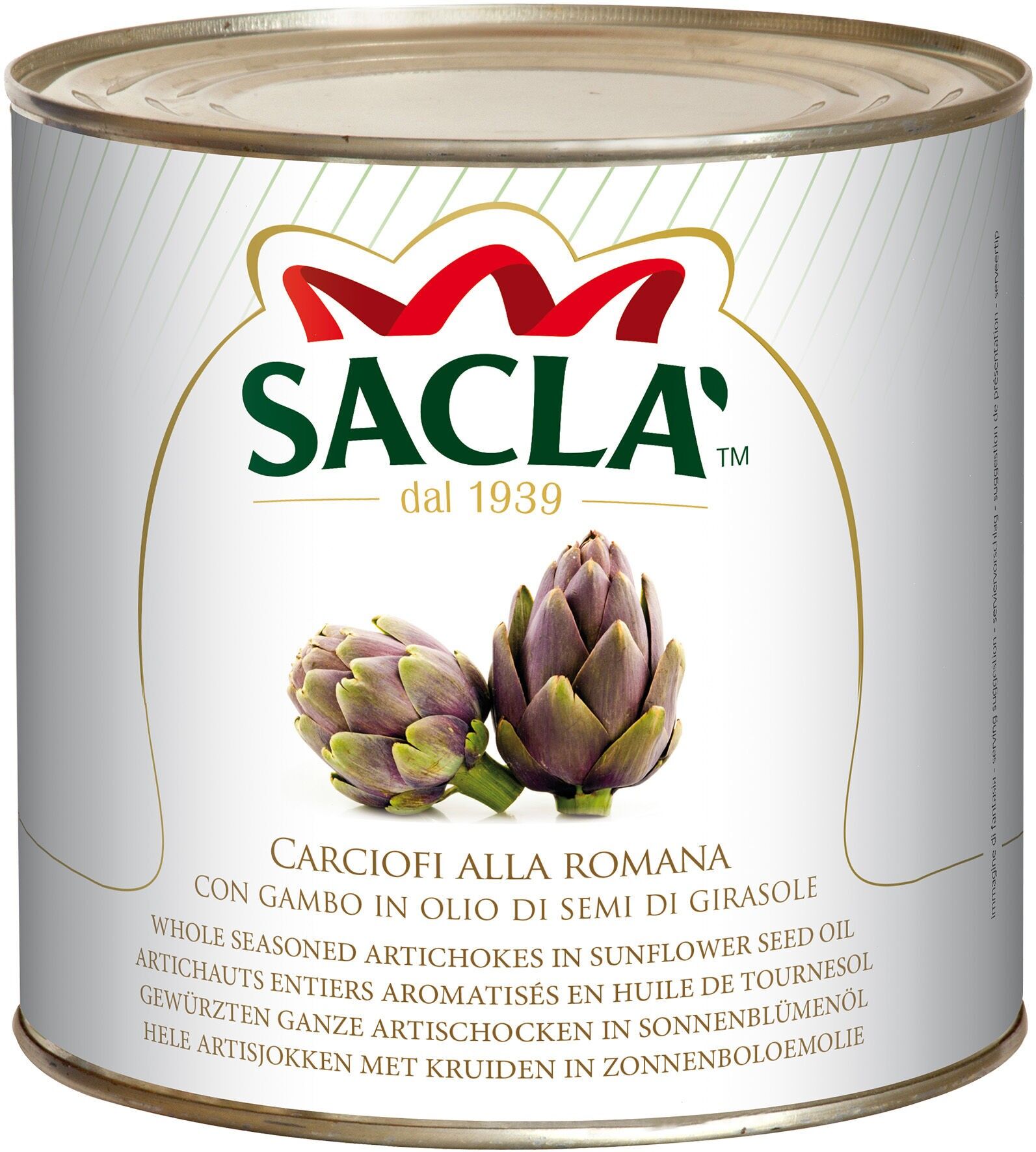 SACLA - Roman-style artichokes 2.6kg