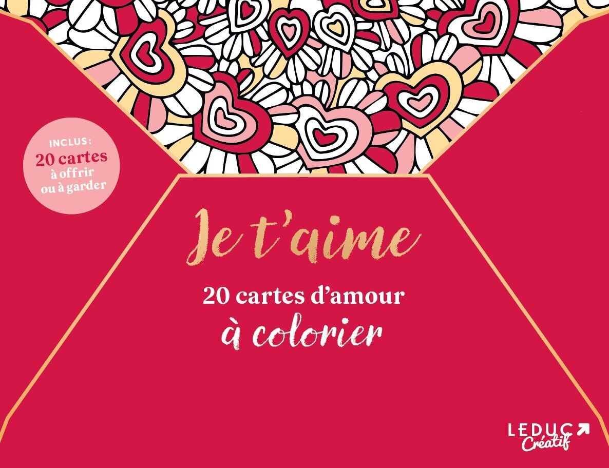 Ich liebe dich Malvorlagen: 20 Liebeskarten zum Ausmalen