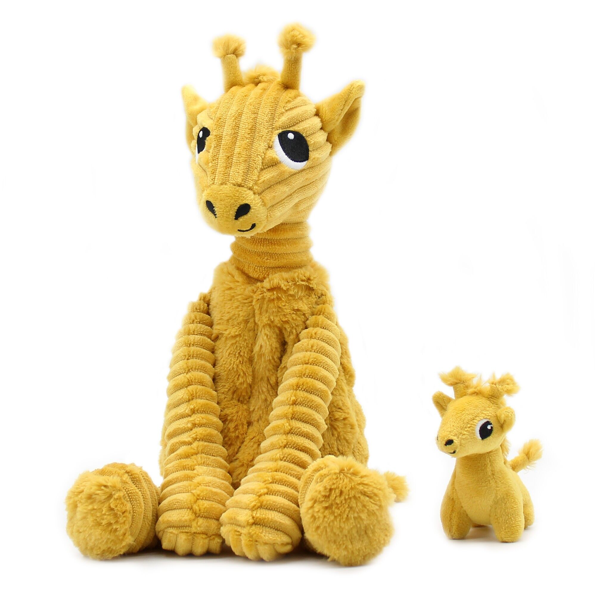 DIE PTIPOTOS - LONCOU DIE GIRAFFE PLÜSCHMACK MAMA & BABY MUSTARD