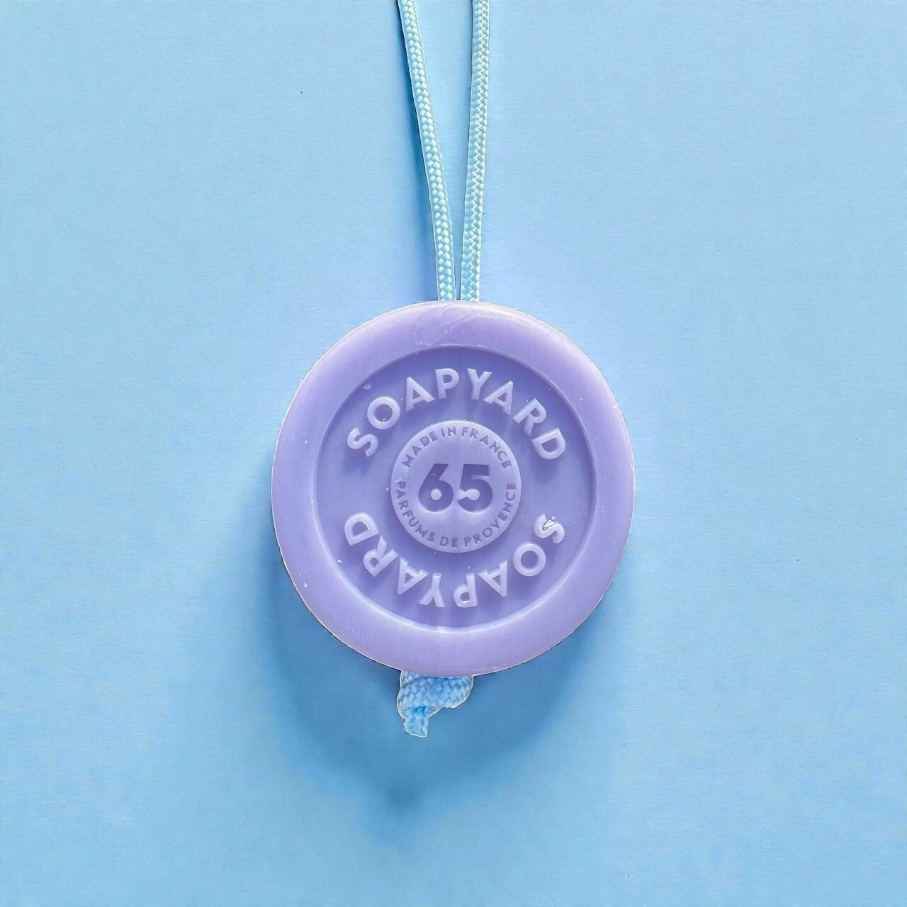 Savon à la lavande avec corde et boîte en aluminium 140 g