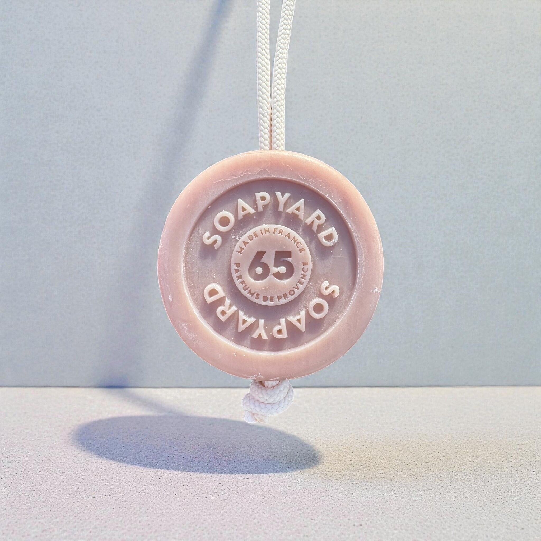 Monoi Paillettes N.10 | Savon avec corde et boîte en aluminium l 140 g