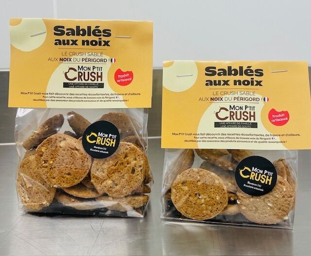 Sablés aux noix du Périgord