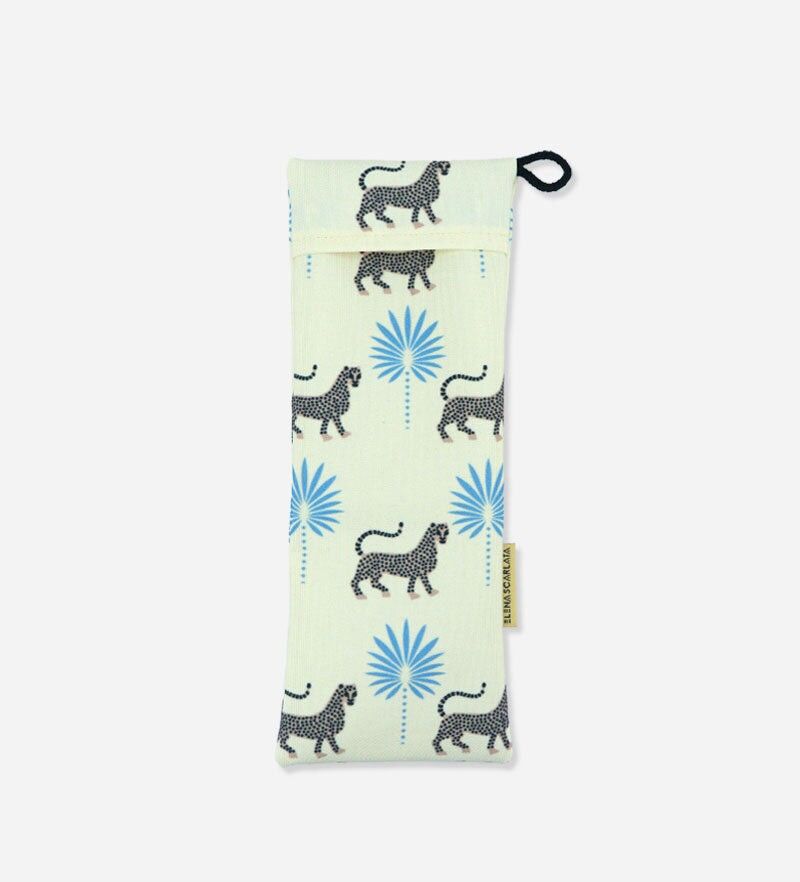 Bustina Porta Spazzolino Idrorepellente Gattopardo