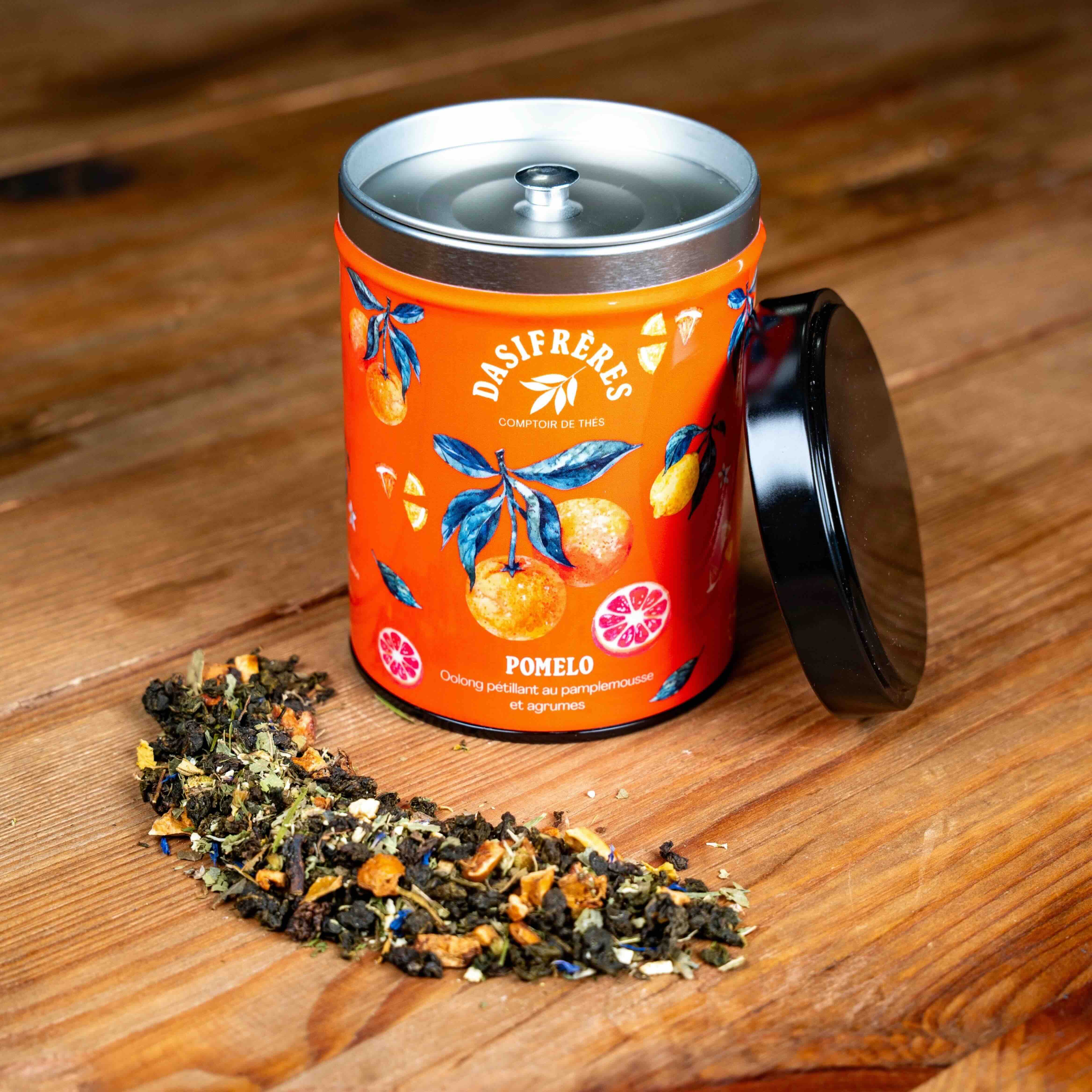 Oolong Pomelo - Grapefruit flavored oolong, 100g box