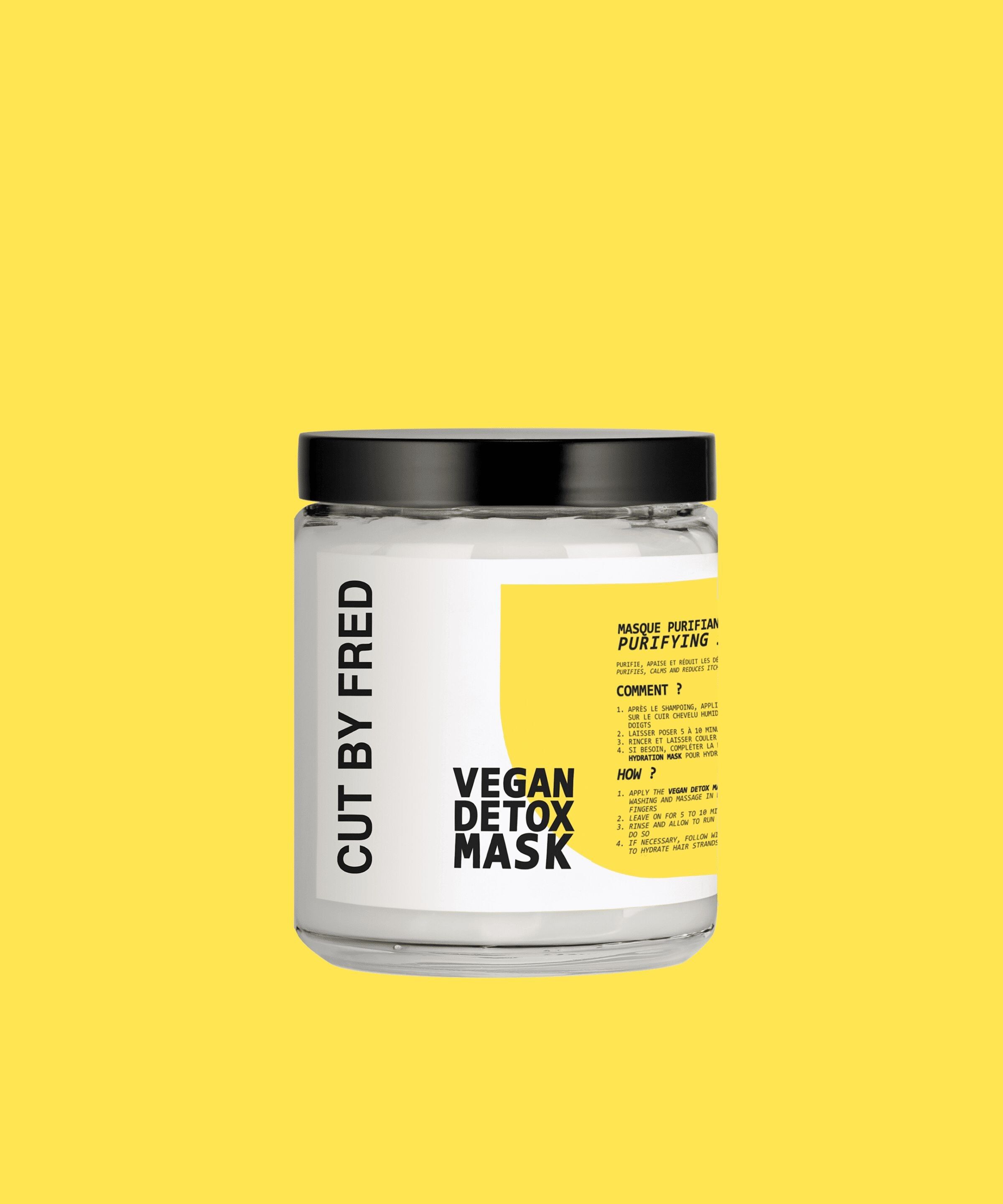 Masque purifiant et apaisant cuir chevelu à problème - Vegan Detox Mask