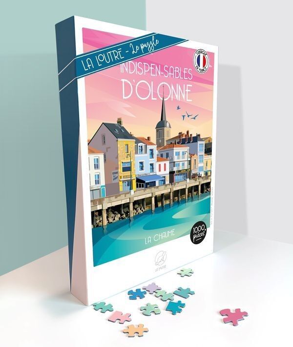 Puzzle Sables d'Olonne - 1000 pieces
