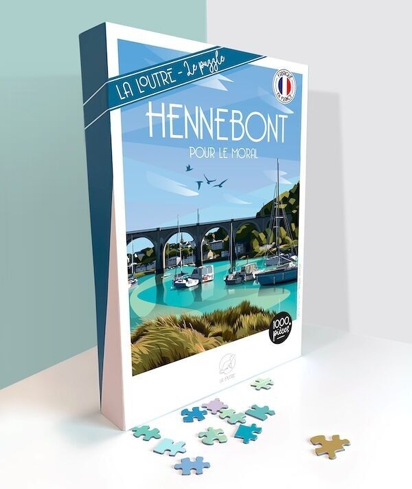 Puzzle Hennebont - 1000 pieces