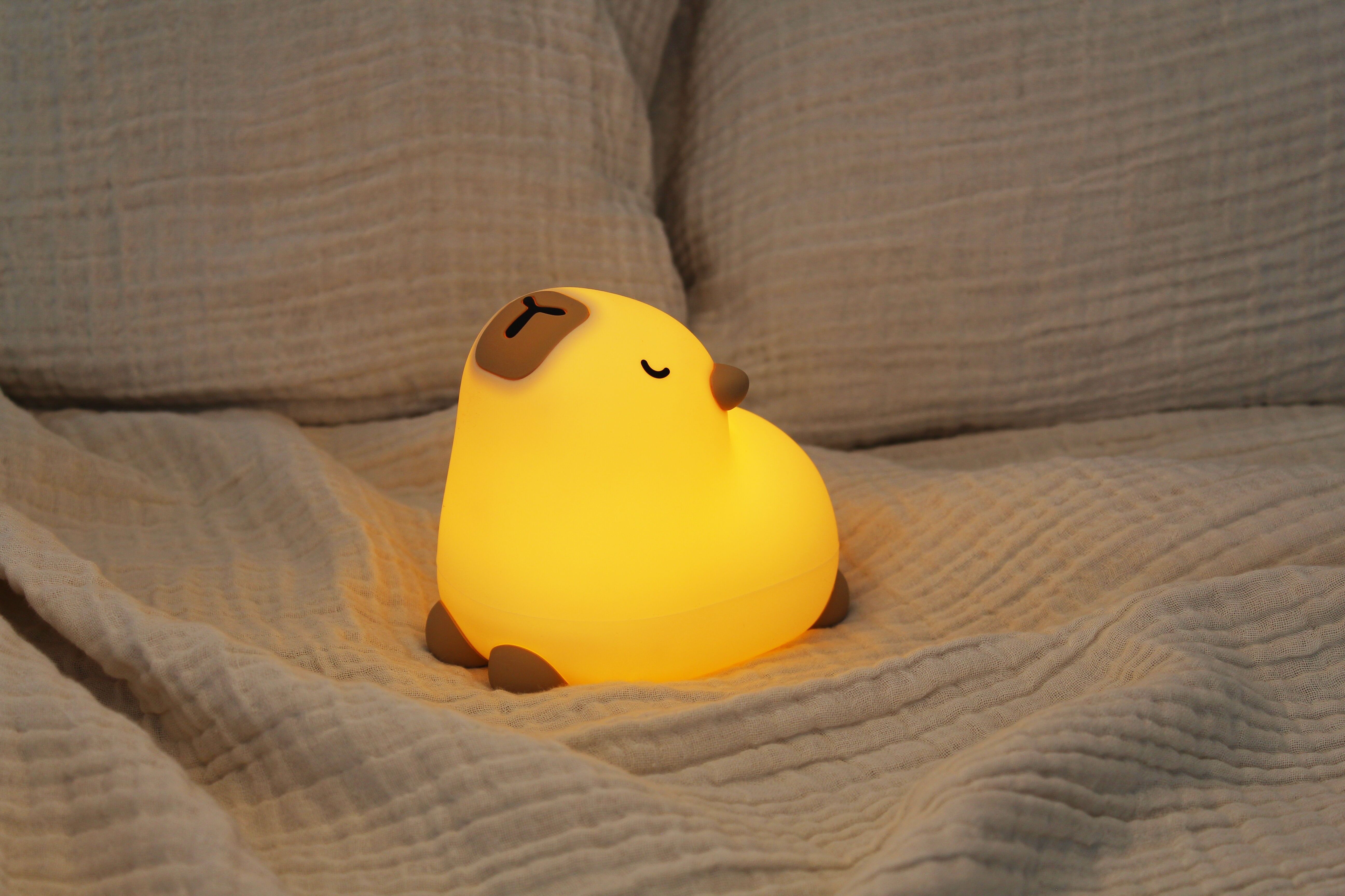 Silikon Nachtlicht Capybara Pebble