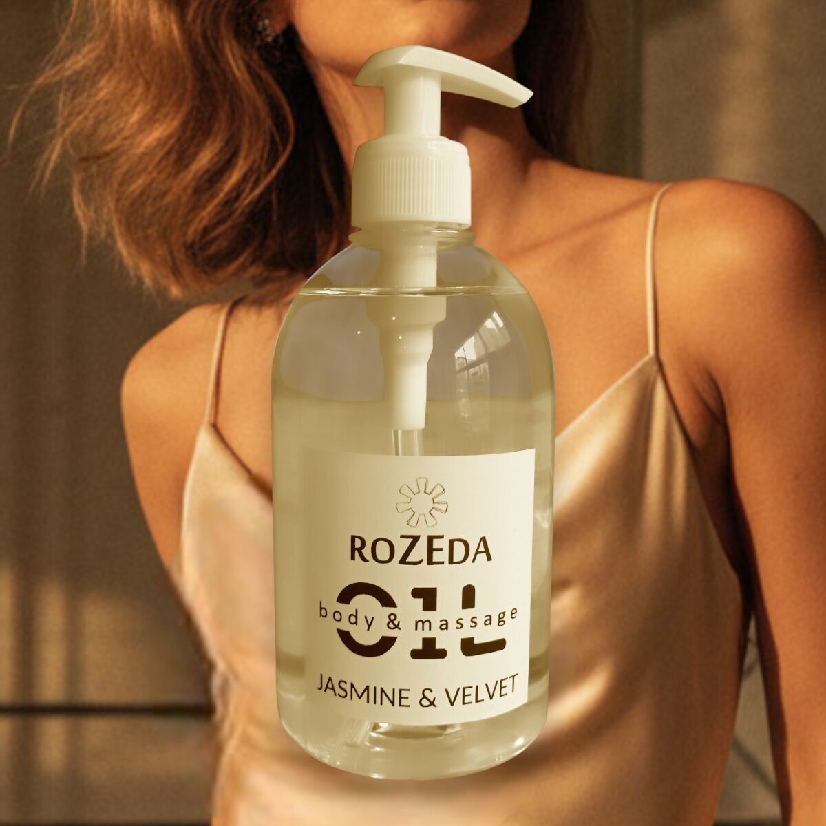 Huile de massage professionnelle, 500 ml - Jasmin et Velours