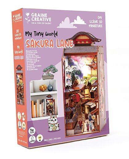 3D WOODEN MODEL SAKURA LANE
