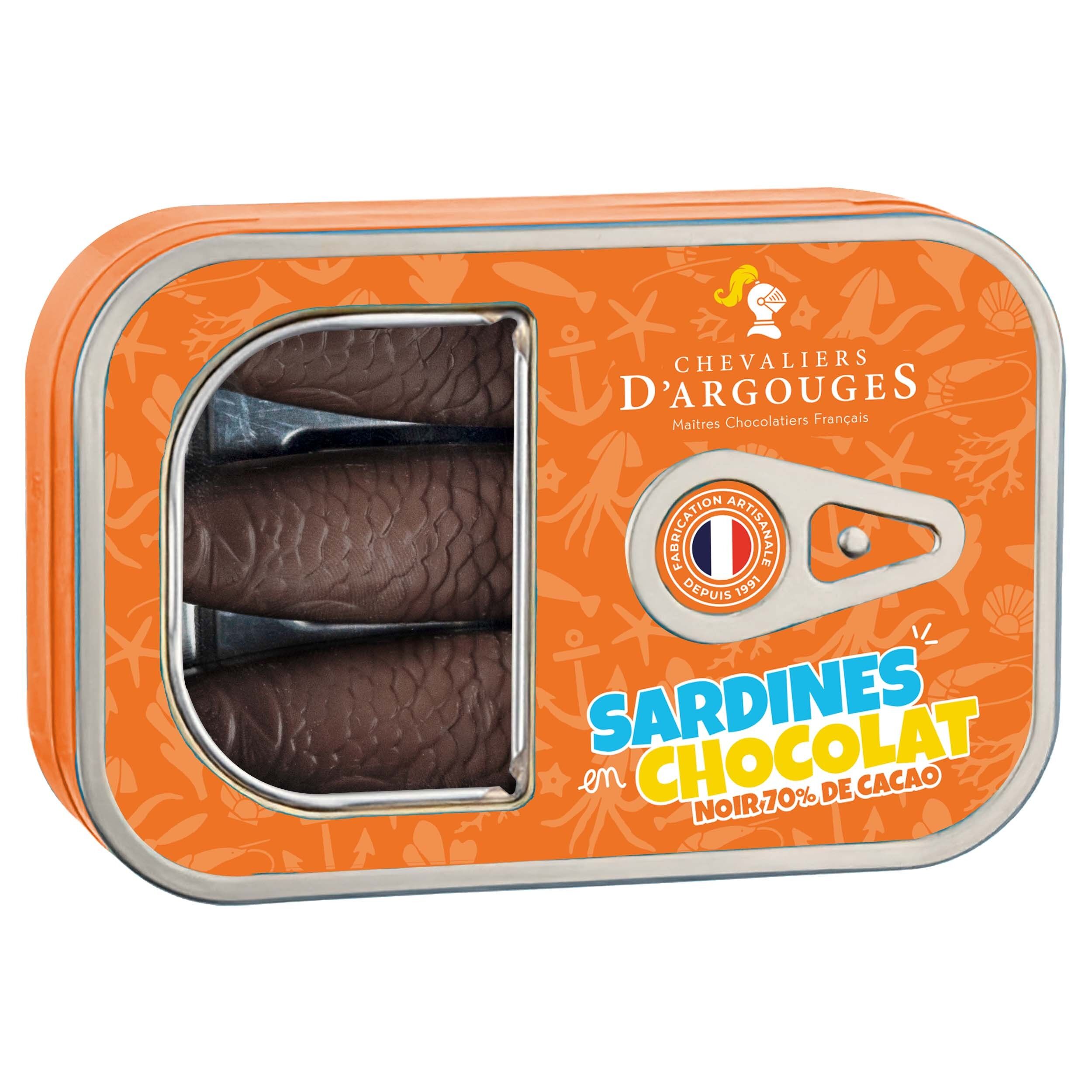DARK CHOCOLATE SARDINES
