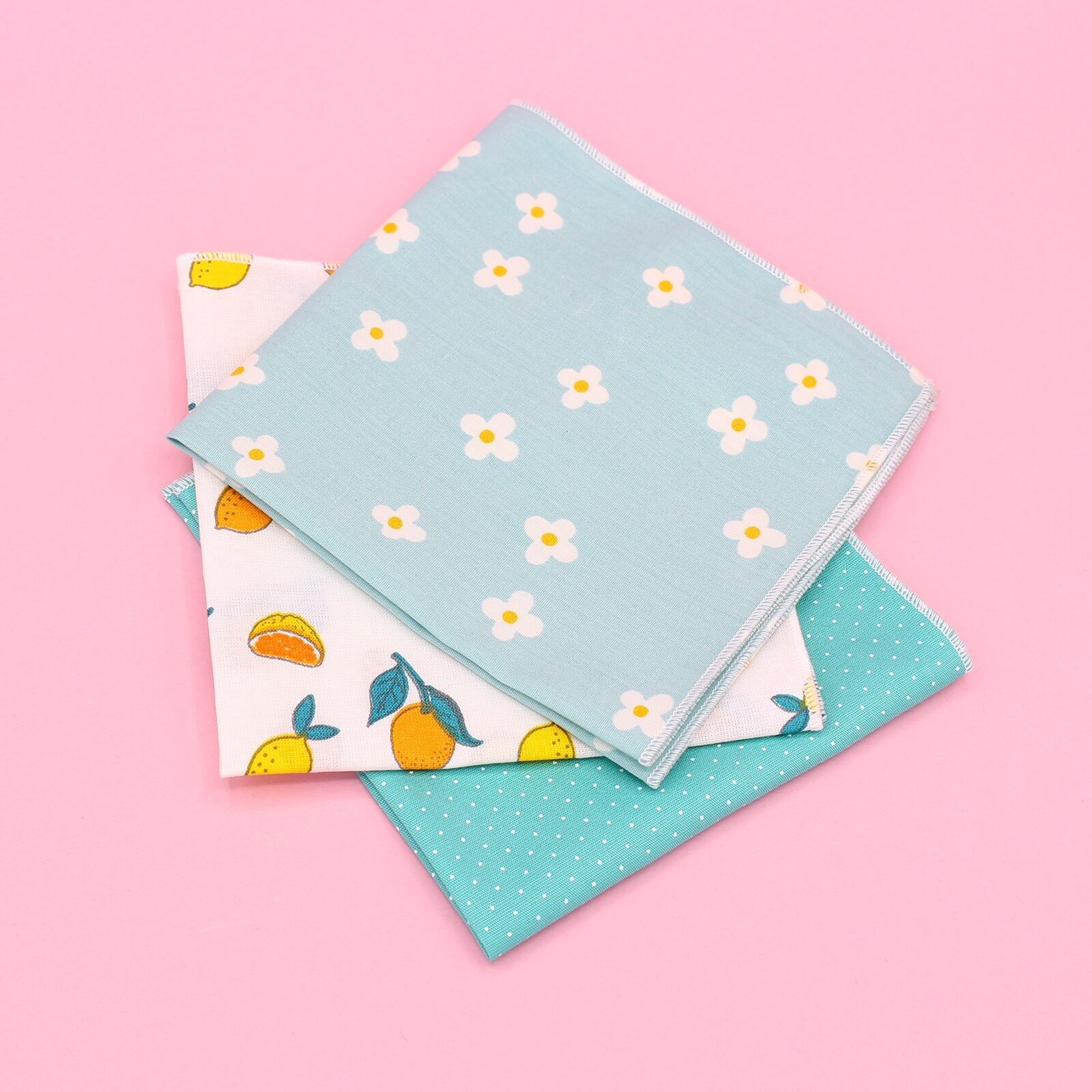 3 pañuelos - limones