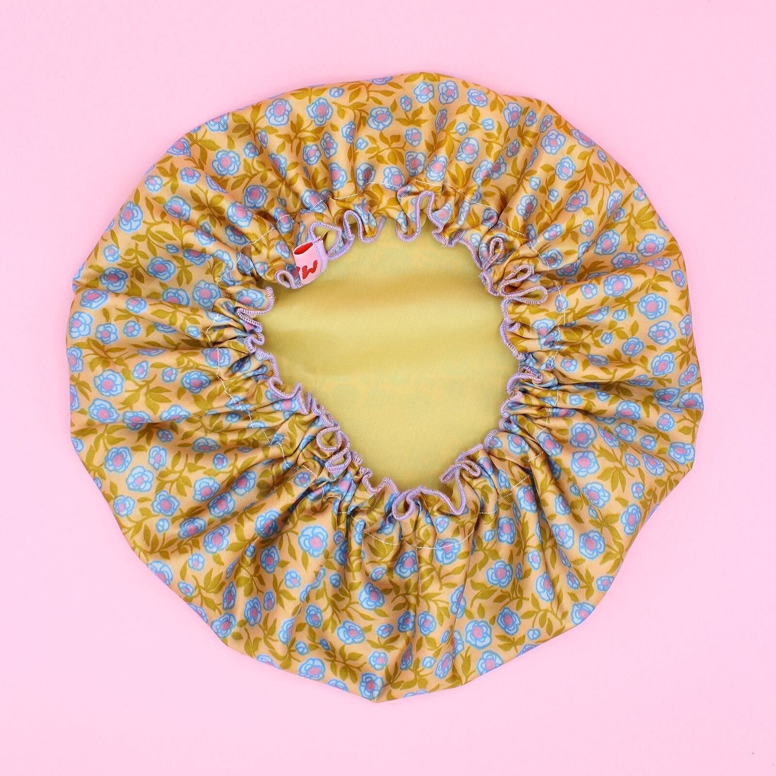 Gorro de tratamiento de seda satinada vintage